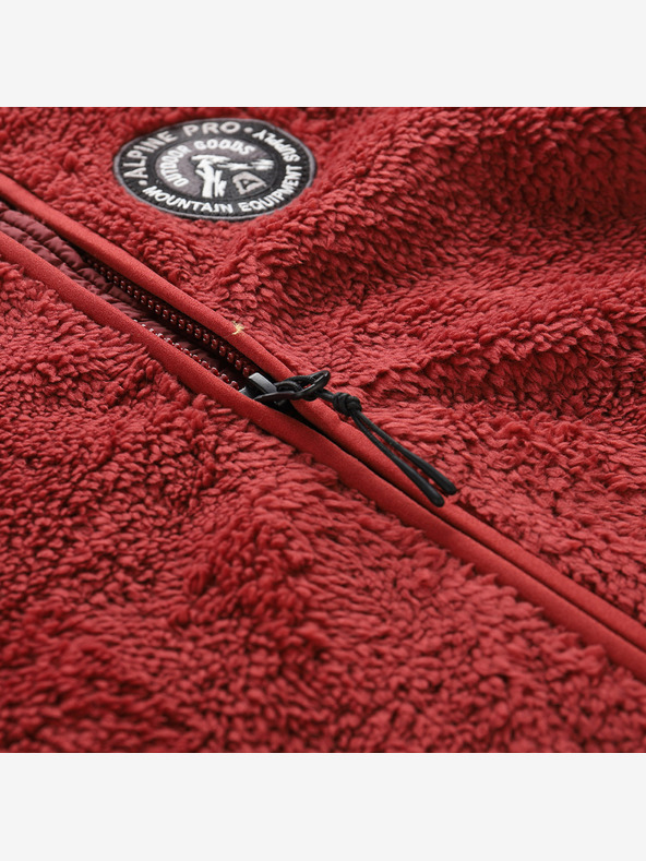 ALPINE PRO Detská mikina supratherm ALPINE PRO FERADO merlot