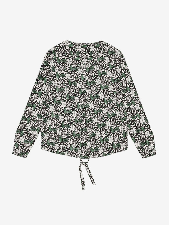 Moodo Jednofarebné viskózové tričko Moodo