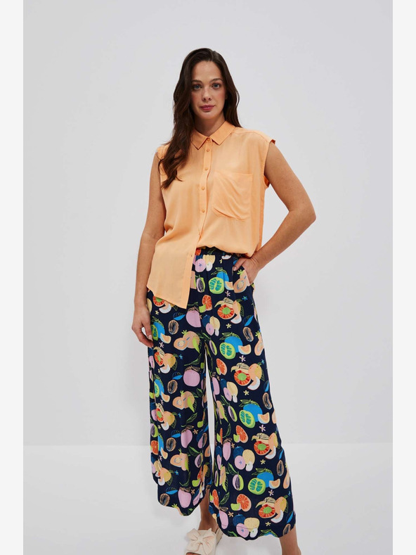 Moodo Oranžová blúzka Moodo