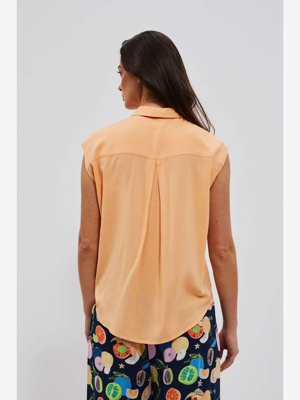 Moodo Oranžová blúzka Moodo