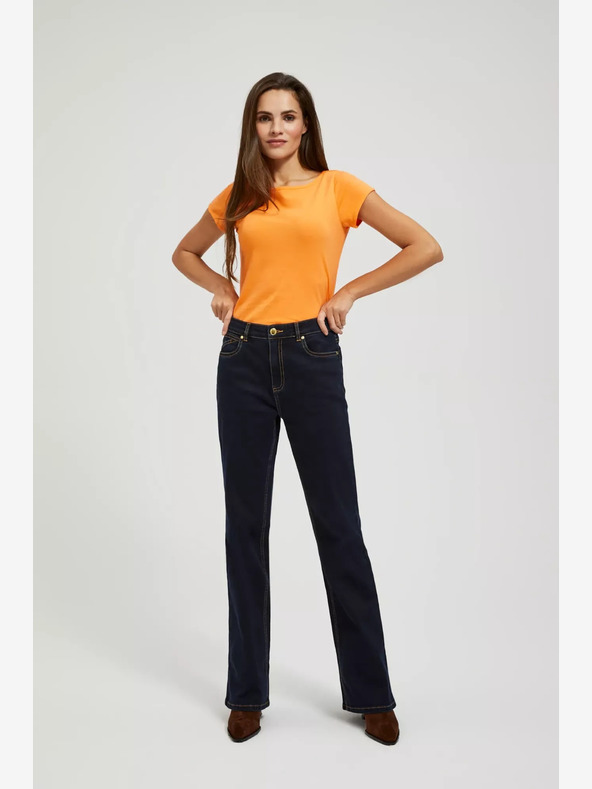 Moodo Oranžové tričko Moodo