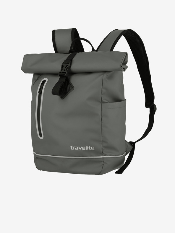 Travelite Sivý batoh Travelite Basics Roll-up Plane