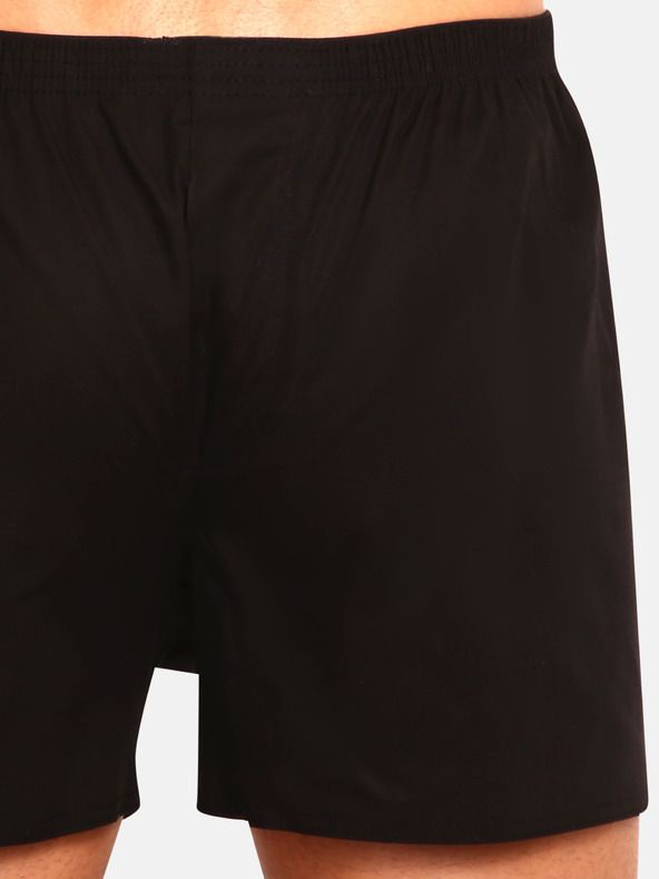 Nedeto Súprava siedmich pánskych šortiek v čiernej farbe Nedeto