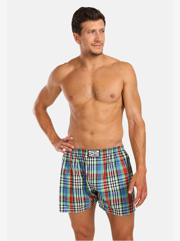 Styx Pánske gumové šortky Styx Classic Multicolour
