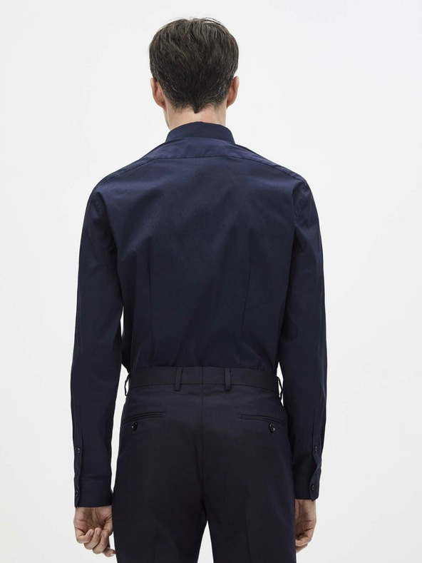 Celio Tmavomodrá pánska košeľa Celio Masantal1