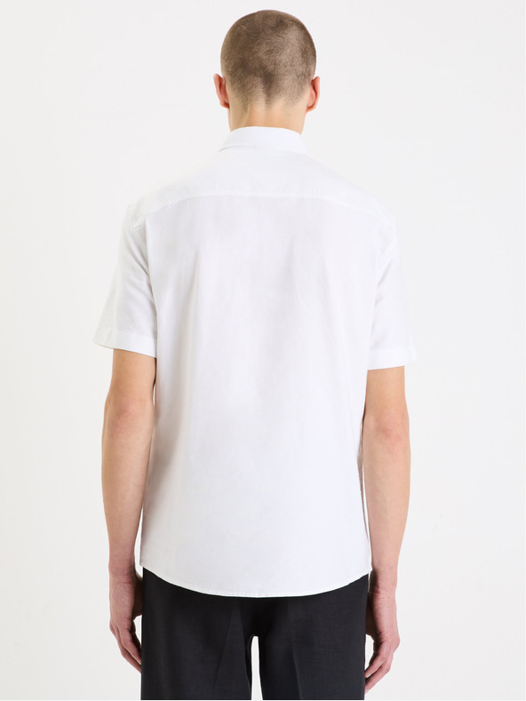 Celio Biela pánska košeľa Celio Daxfordmc