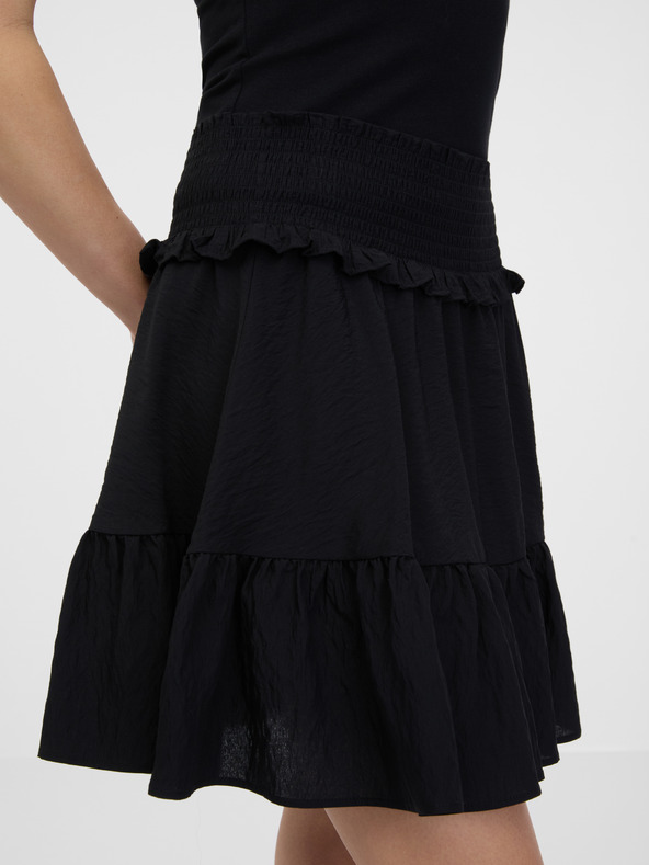 Orsay Čierna dámska sukňa ORSAY