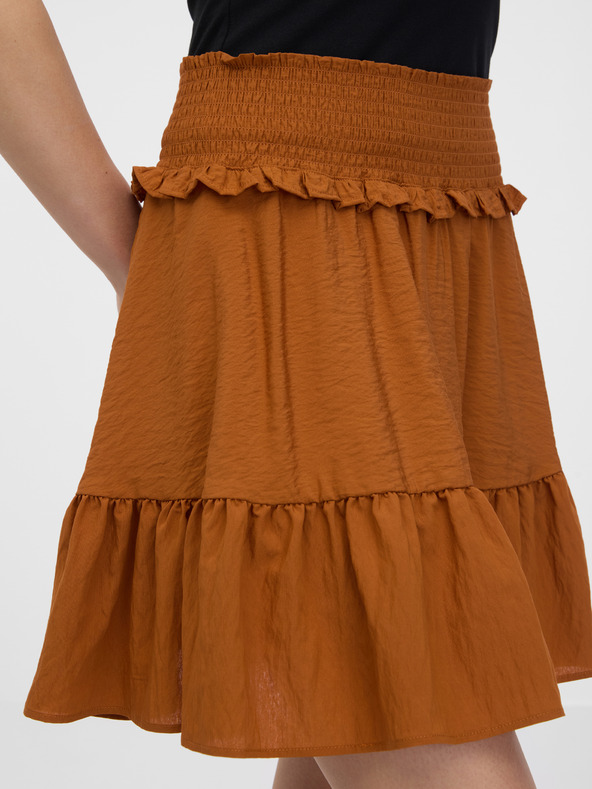 Orsay Hnedá dámska sukňa ORSAY