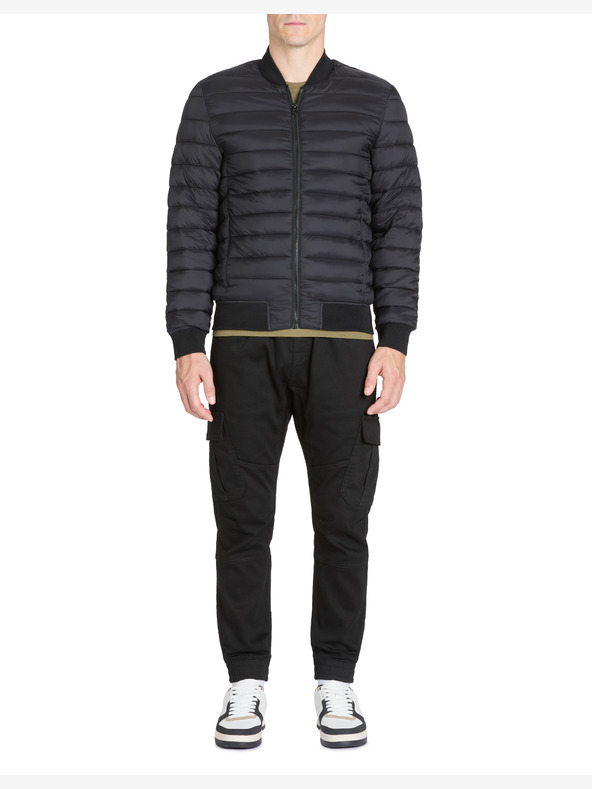 Celio Čierna pánska bunda Celio Julighty