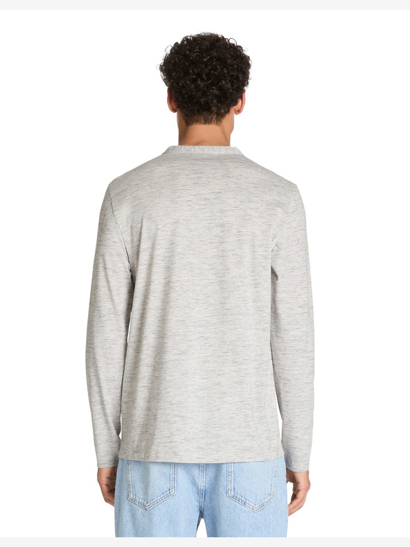 Celio Šedá pánska košeľa s dlhým rukávom Celio Bibow2