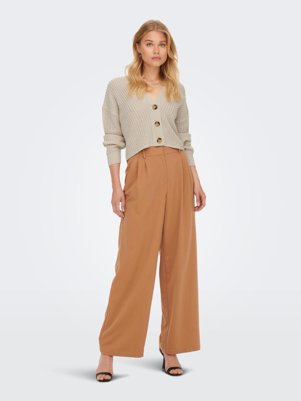 ONLY Dámsky béžový sveter ONLY Carol