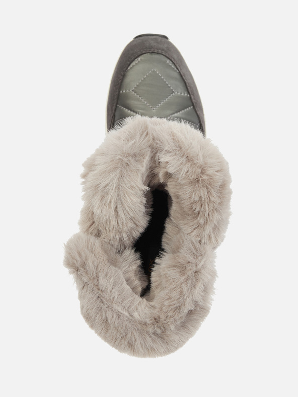 Geox Tmavosivé dámske členkové topánky Geox Spherica Actif X2 Abx