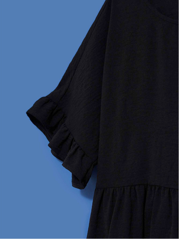 Moodo Čierne dámske šaty Moodo