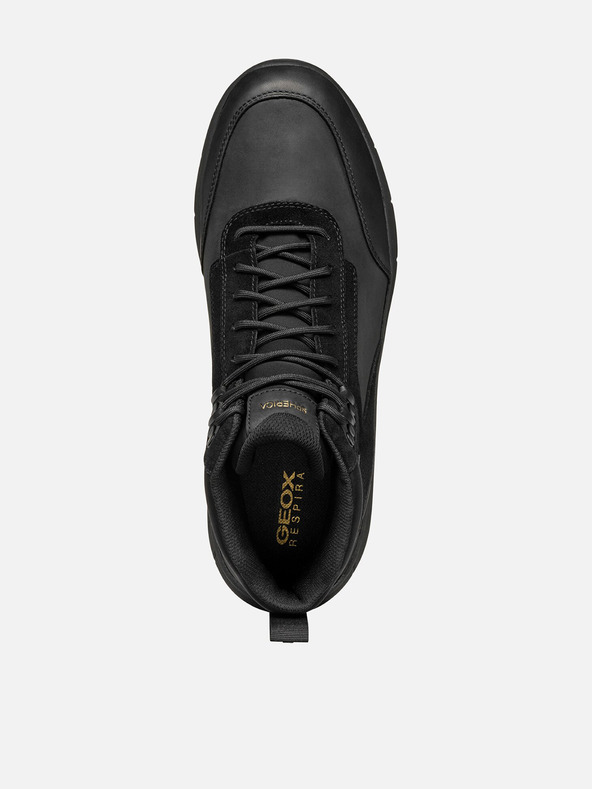 Geox Čierne pánske členkové tenisky Geox Spherica 4X4 ABX