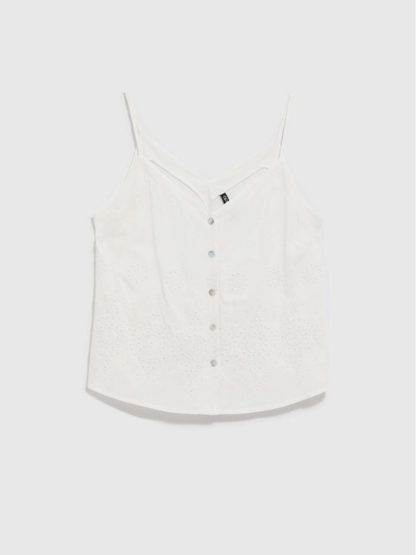 Moodo Biely dámsky top Moodo