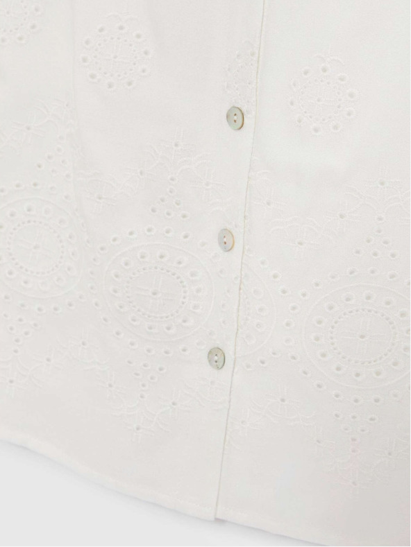 Moodo Biely dámsky top Moodo