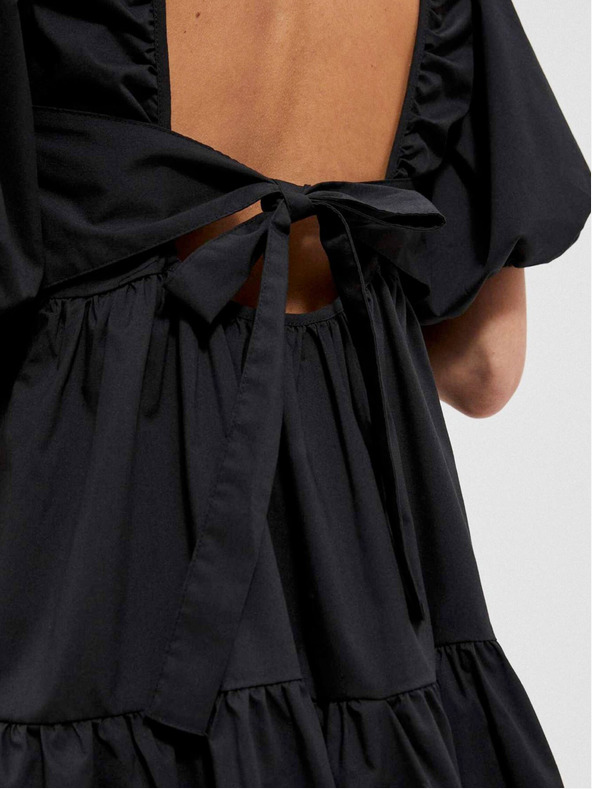 Moodo Čierne dámske šaty Moodo