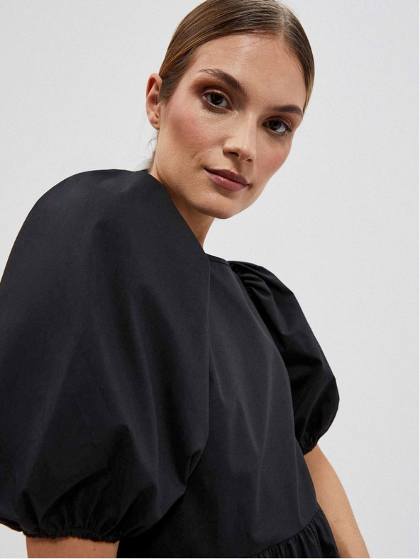 Moodo Čierne dámske šaty Moodo