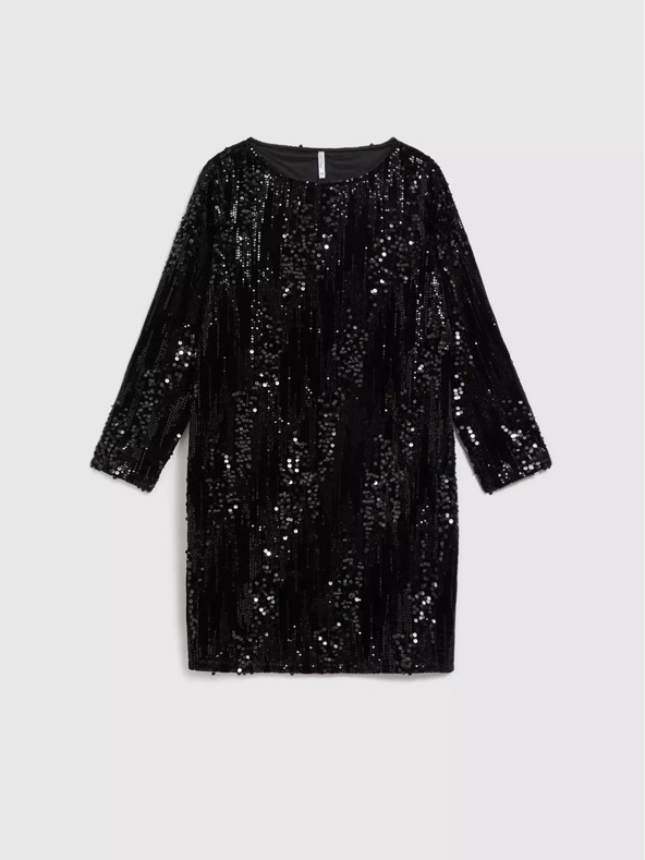 Moodo Dámske flitrové spoločenské šaty Moodo