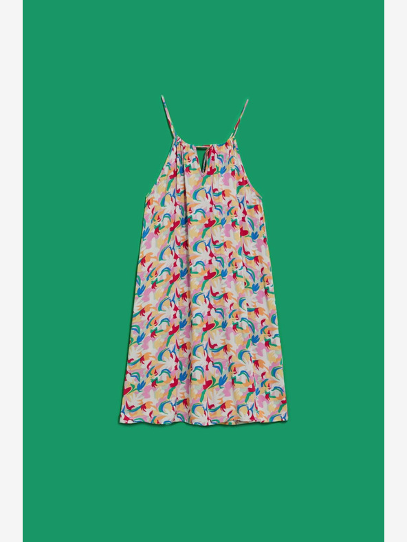 Moodo Vzorované letné šaty bez ramienok Moodo