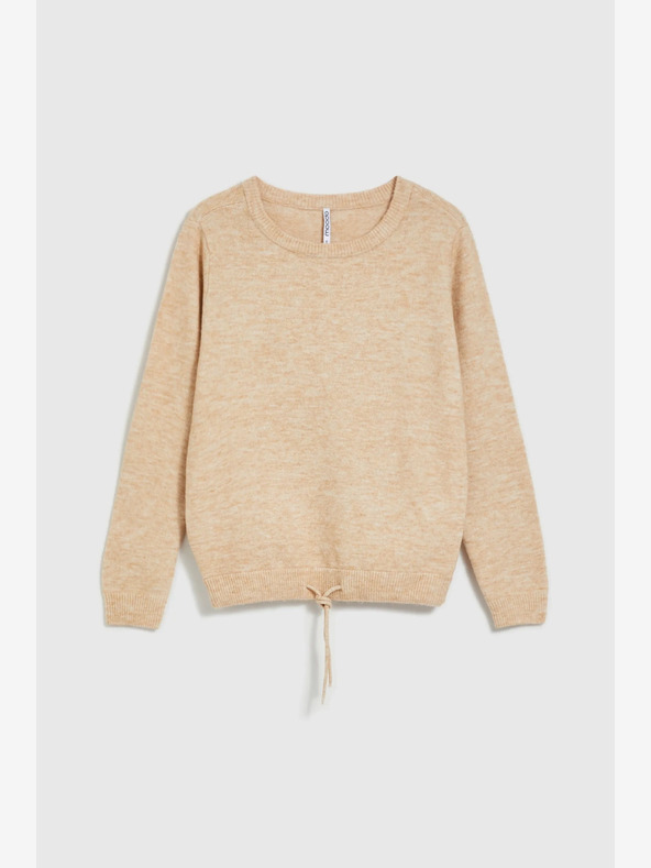 Moodo Moodo Béžový dámsky sveter