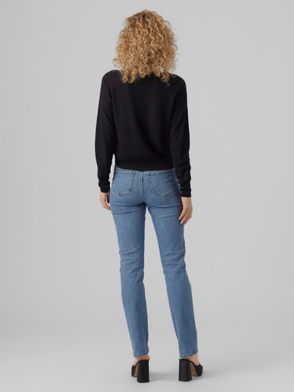 Vero Moda Čierny dámsky sveter Vero Moda