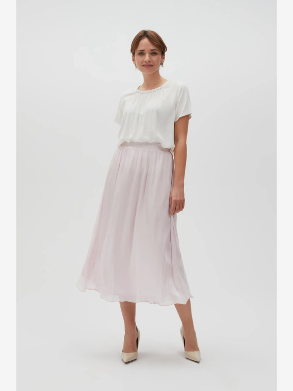 Moodo Svetloružová dámska sukňa Moodo