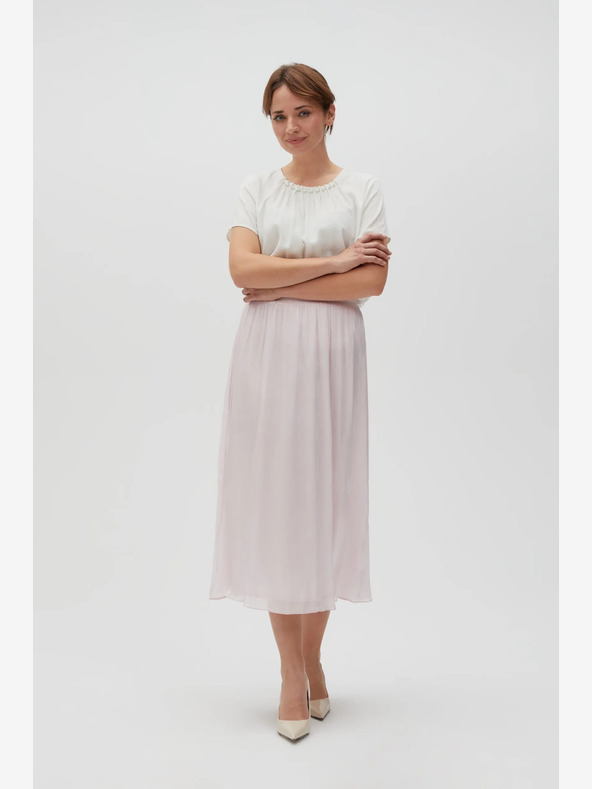 Moodo Svetloružová dámska sukňa Moodo