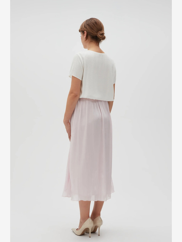 Moodo Svetloružová dámska sukňa Moodo