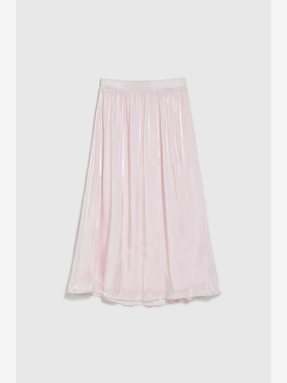 Moodo Svetloružová dámska sukňa Moodo