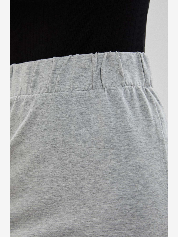 Moodo Svetlošedá dámska sukňa Moodo