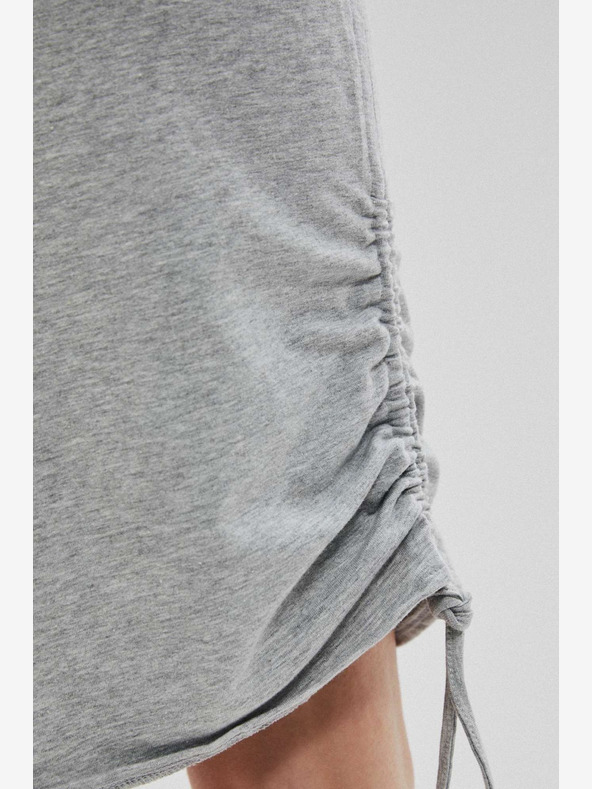 Moodo Svetlošedá dámska sukňa Moodo