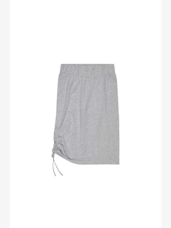 Moodo Svetlošedá dámska sukňa Moodo