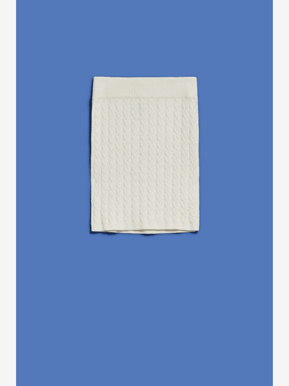 Moodo Krémová dámska sukňa Moodo