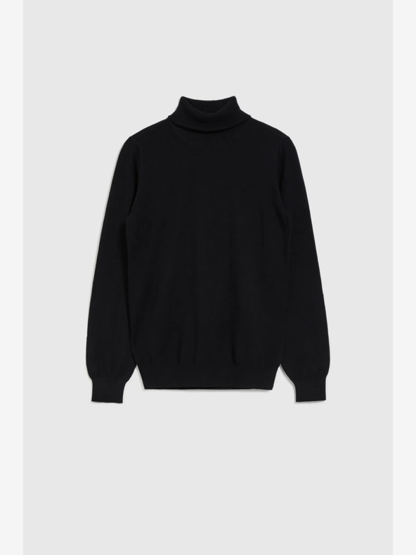 Moodo Čierny dámsky rolák Moodo