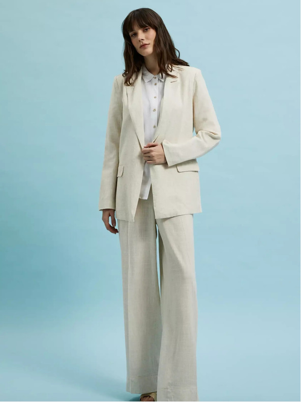 Moodo Moodo béžové dámske sako