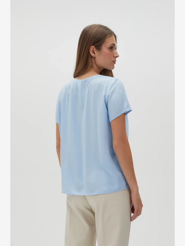 Moodo Svetlomodrá dámska blúzka Moodo