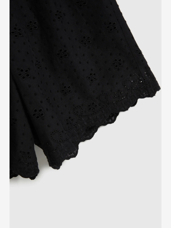 Moodo Čierne dámske šortky Moodo