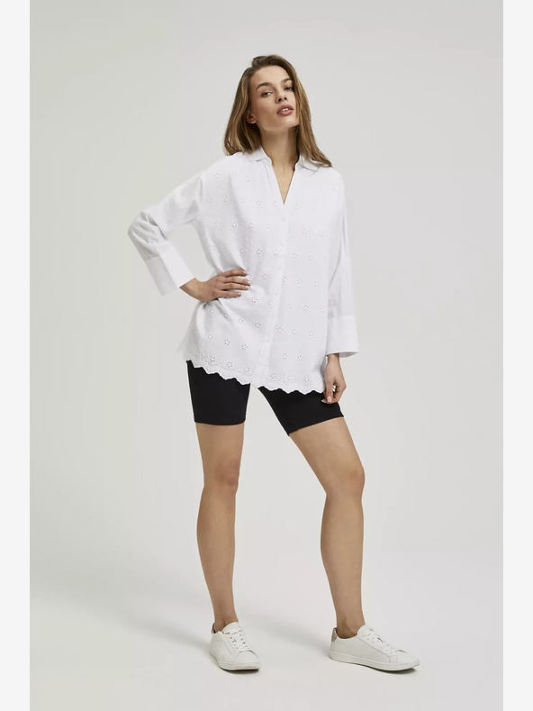 Moodo Moodo Dámske čierne krátke legíny