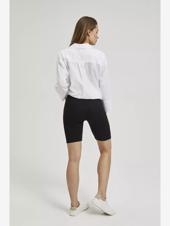 Moodo Moodo Dámske čierne krátke legíny