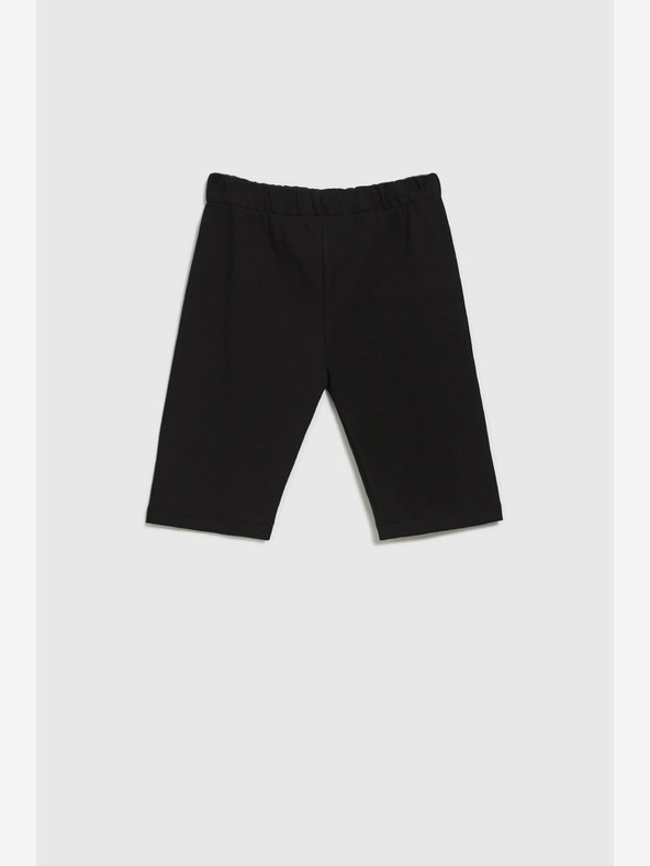 Moodo Moodo Dámske čierne krátke legíny