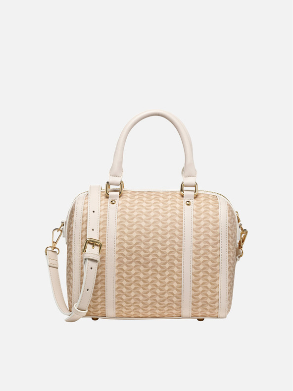 Geox Krémová dámska kabelka Geox Zene Handbag S