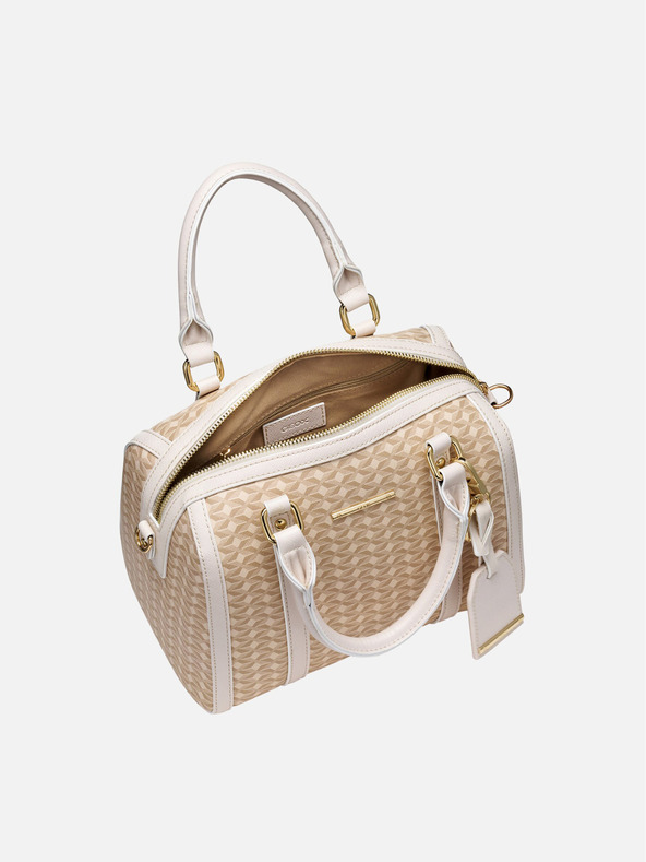 Geox Krémová dámska kabelka Geox Zene Handbag S