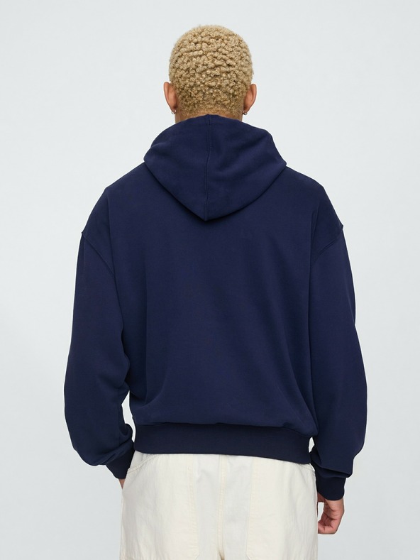 GAP Oversize mikina s logom Americana GAP