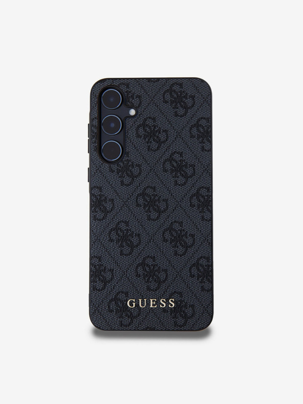 Guess 4G Zadní Kryt pro Samsung Galaxy A55 5G Grey Obal na telefón