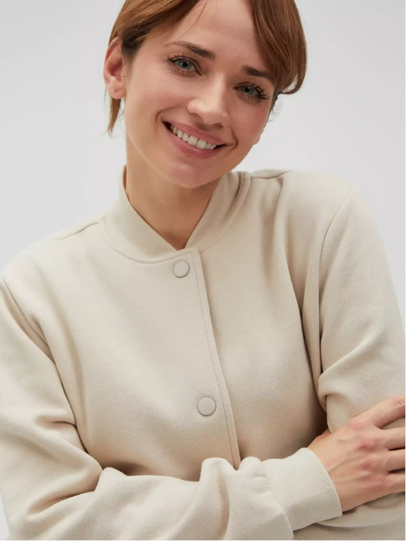 Moodo Moodo Béžová dámska bunda