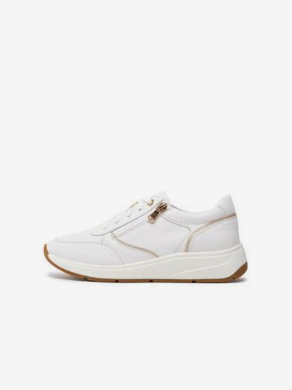 Geox Biele dámske tenisky Geox Cristael