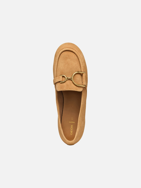 Geox Hnedé dámske mokasíny Geox Palmaria