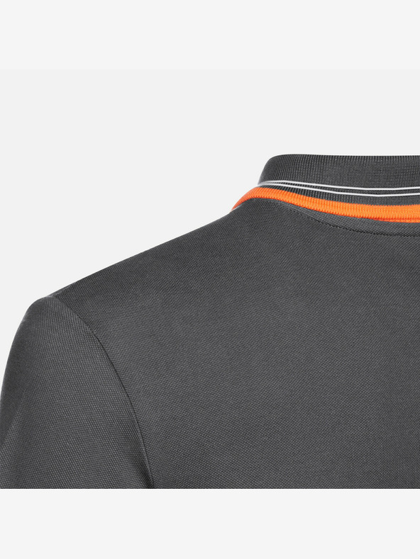 Geox Tmavošedé pánske tričko Geox