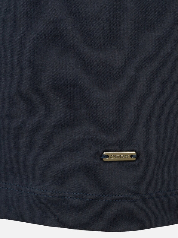 Geox Tmavomodré pánske tričko Geox